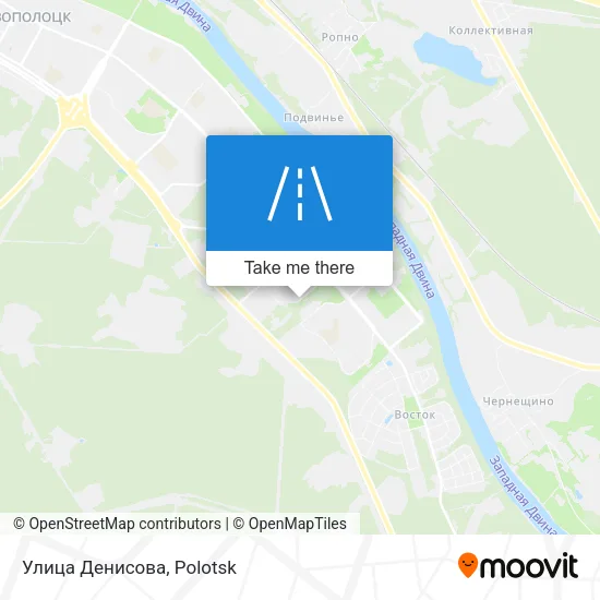 Улица Денисова map