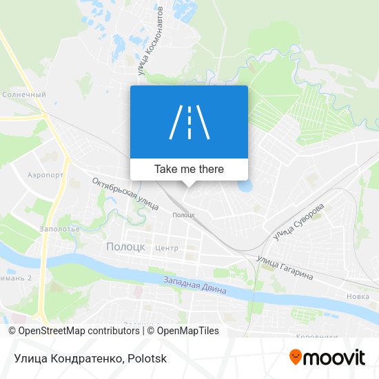 Улица Кондратенко map
