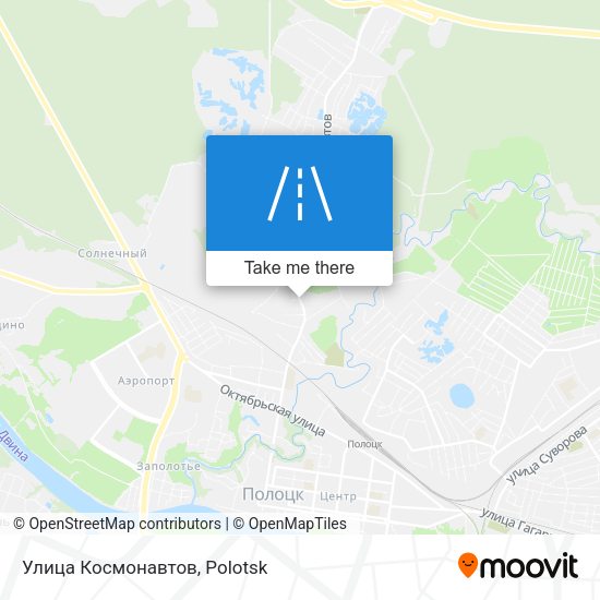 Улица Космонавтов map