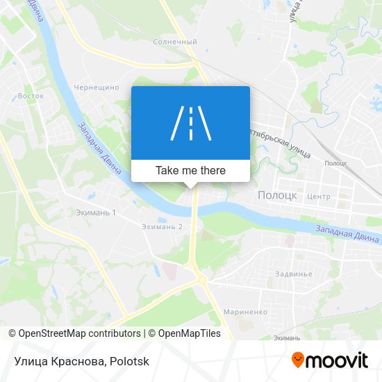 Улица Краснова map