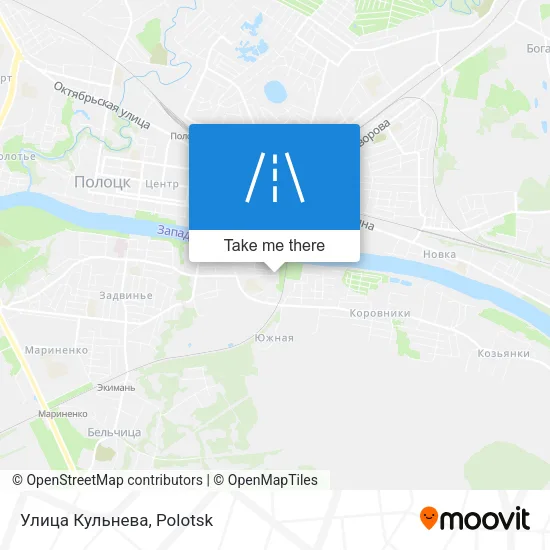 Улица Кульнева map