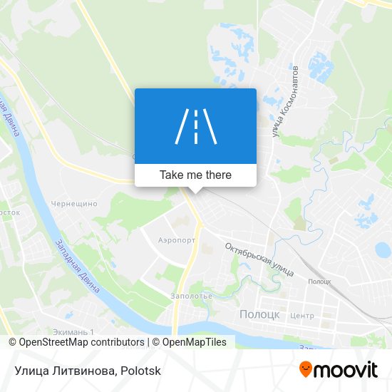 Улица Литвинова map