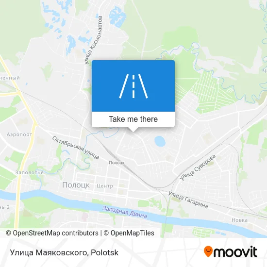 Улица Маяковского map