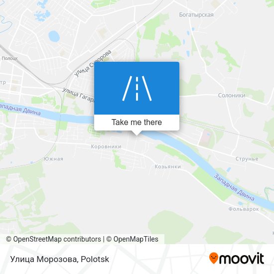 Улица Морозова map