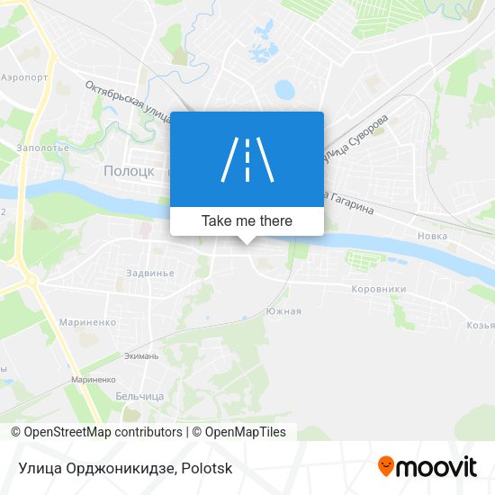 Улица Орджоникидзе map