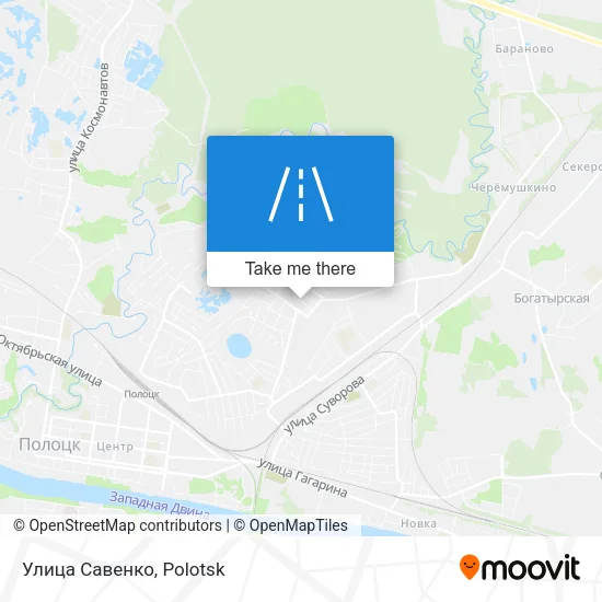Улица Савенко map