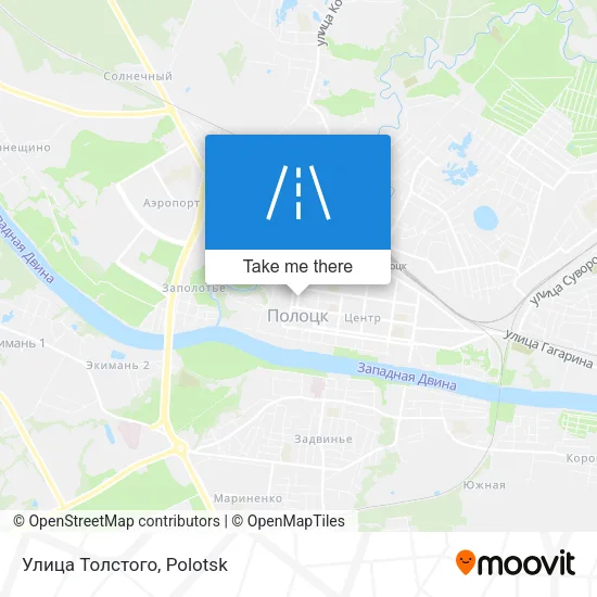 Улица Толстого map