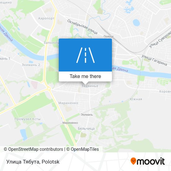 Улица Тябута map