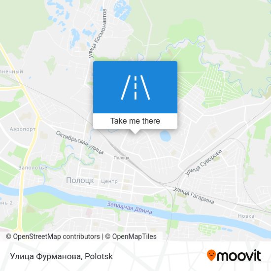 Улица Фурманова map