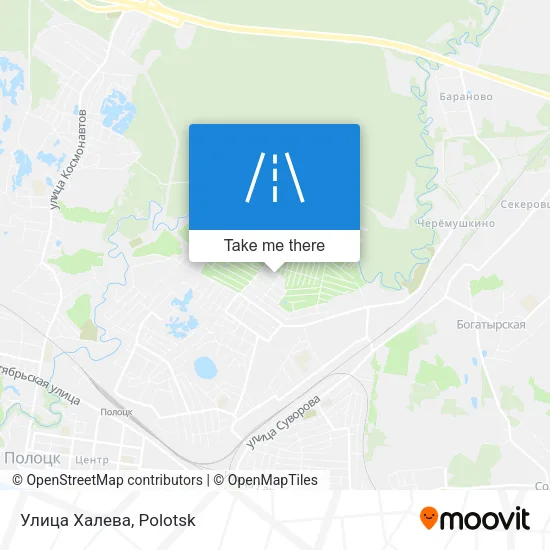 Улица Халева map