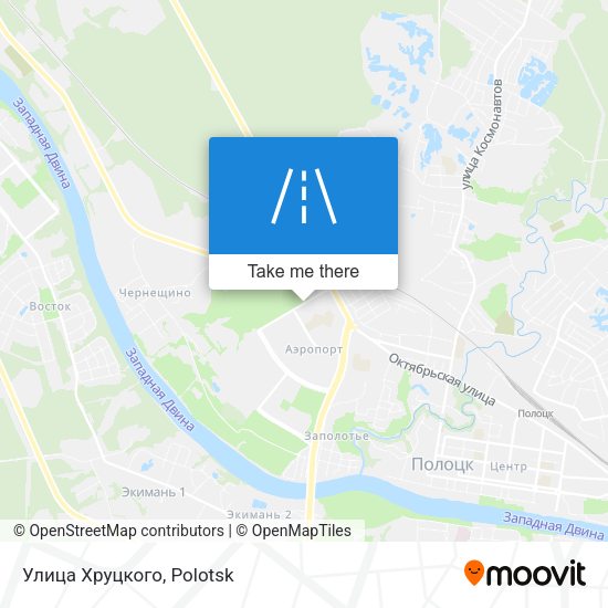 Улица Хруцкого map