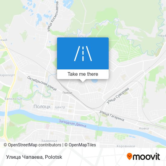 Улица Чапаева map