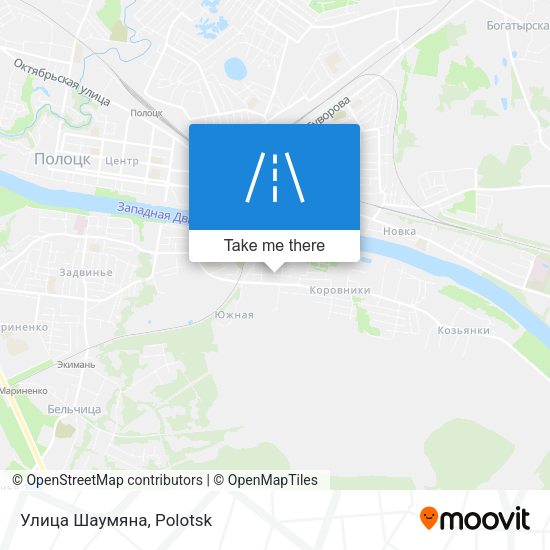 Улица Шаумяна map