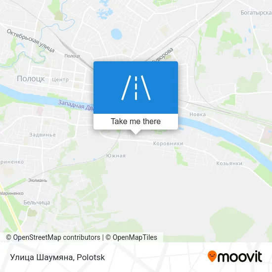 Улица Шаумяна map