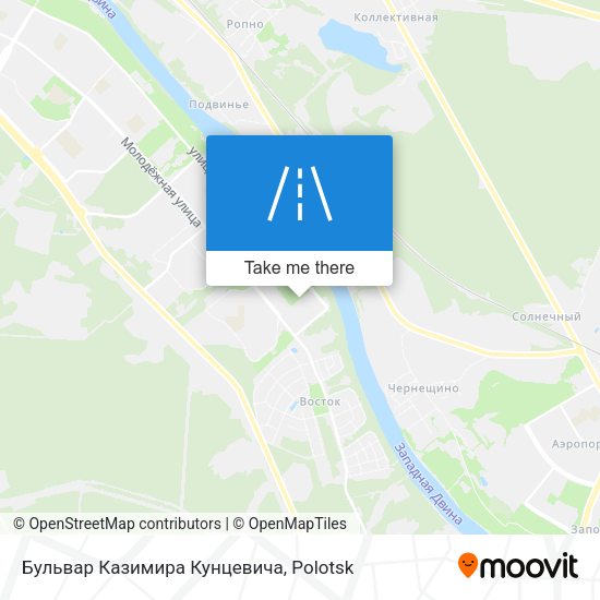 Бульвар Казимира Кунцевича map