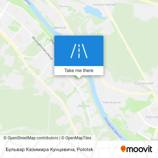 Бульвар Казимира Кунцевича map