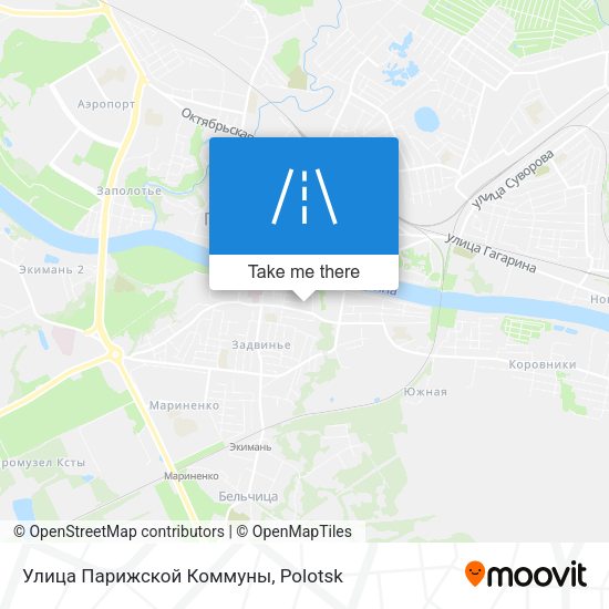 Улица Парижской Коммуны map