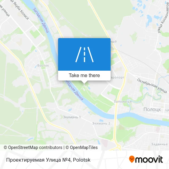 Проектируемая Улица №4 map