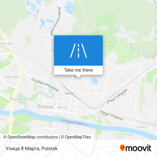 Улица 8 Марта map