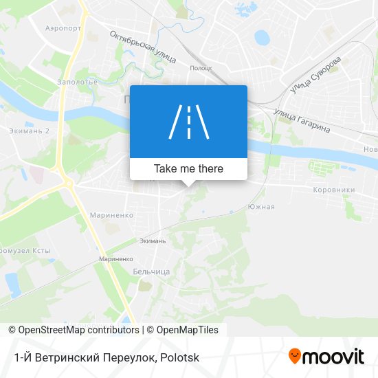 1-Й Ветринский Переулок map