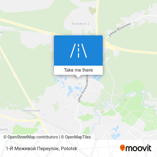 1-Й Межевой Переулок map