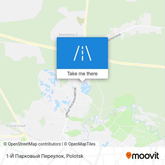 1-Й Парковый Переулок map