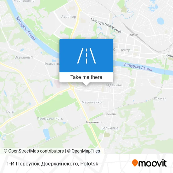 1-Й Переулок Дзержинского map