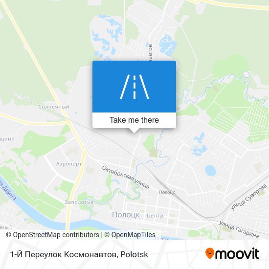 1-Й Переулок Космонавтов map