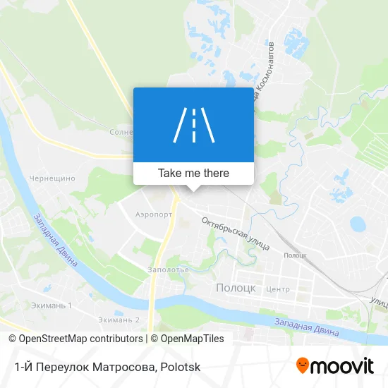 1-Й Переулок Матросова map