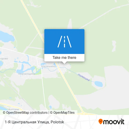 1-Я Центральная Улица map