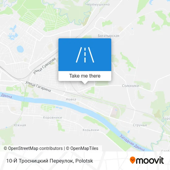 10-Й Тросницкий Переулок map