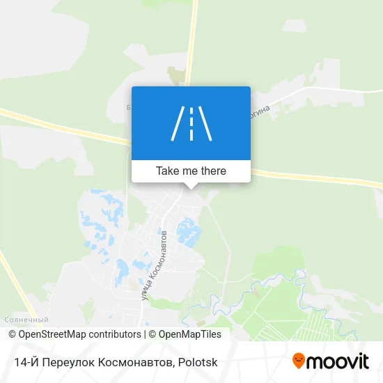 14-Й Переулок Космонавтов map