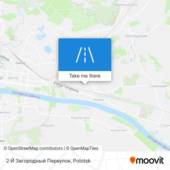 2-Й Загородный Переулок map