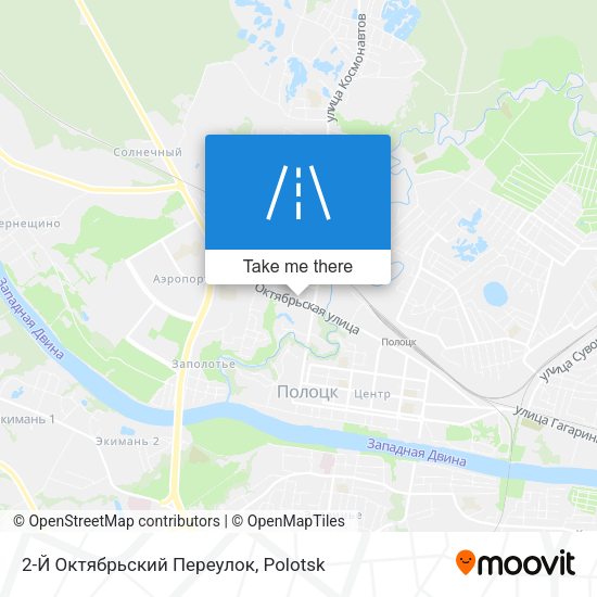 2-Й Октябрьский Переулок map