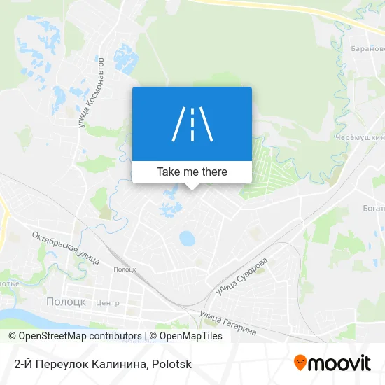 2-Й Переулок Калинина map