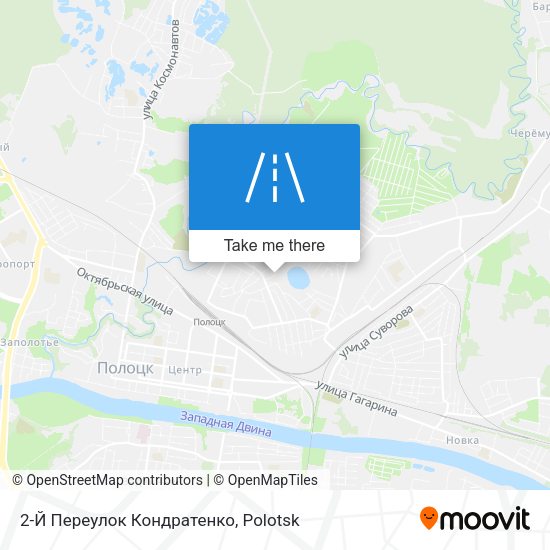 2-Й Переулок Кондратенко map