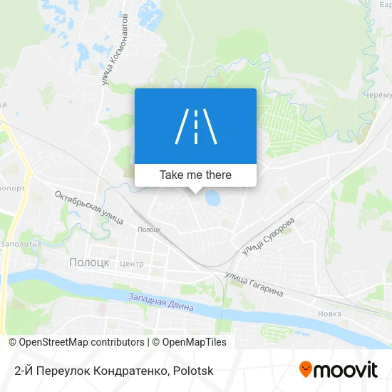 2-Й Переулок Кондратенко map