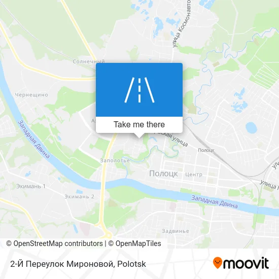 2-Й Переулок Мироновой map