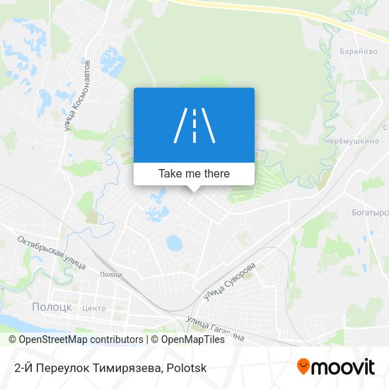 2-Й Переулок Тимирязева map