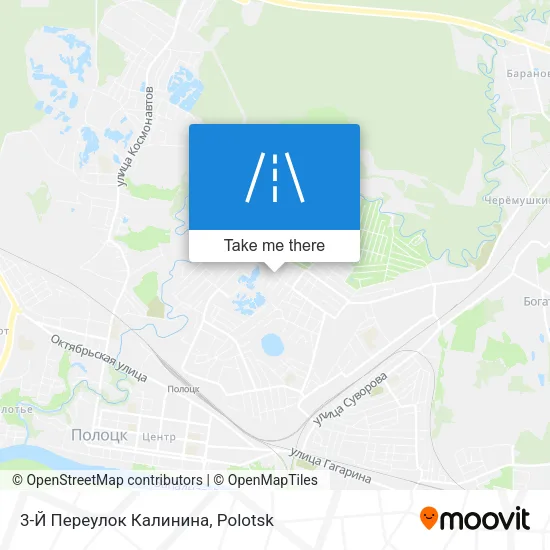 3-Й Переулок Калинина map