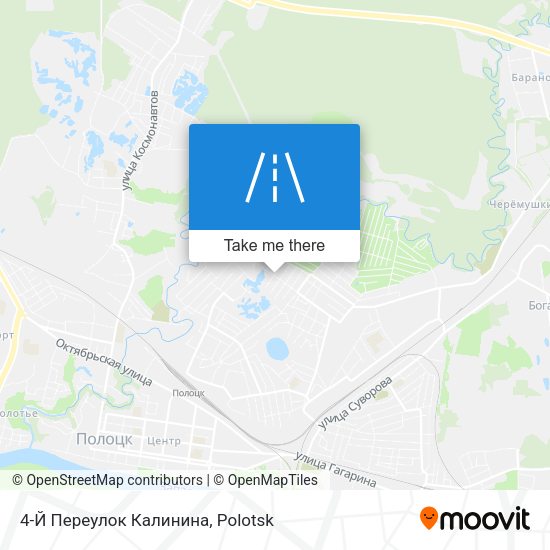 4-Й Переулок Калинина map