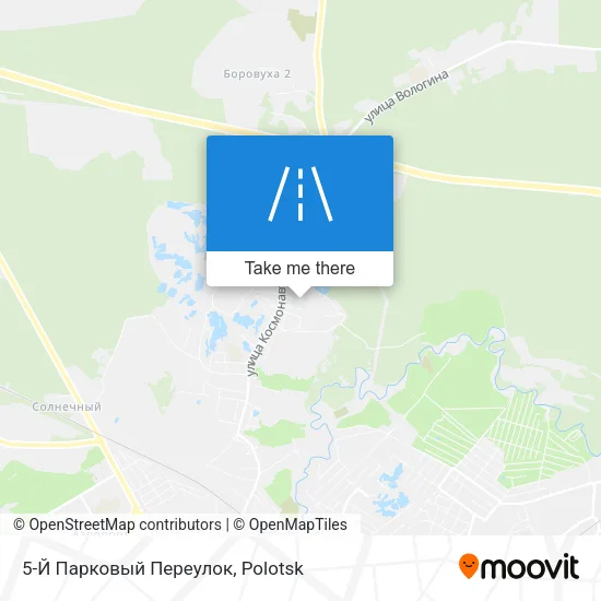 5-Й Парковый Переулок map