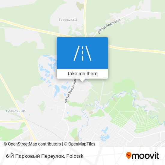 6-Й Парковый Переулок map