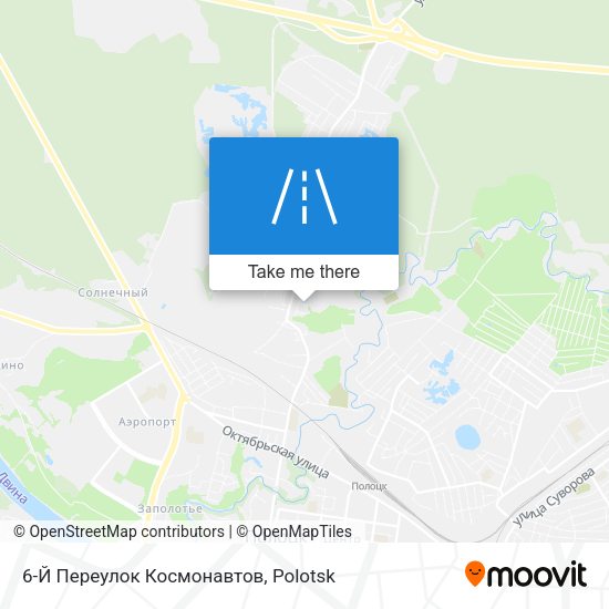 6-Й Переулок Космонавтов map