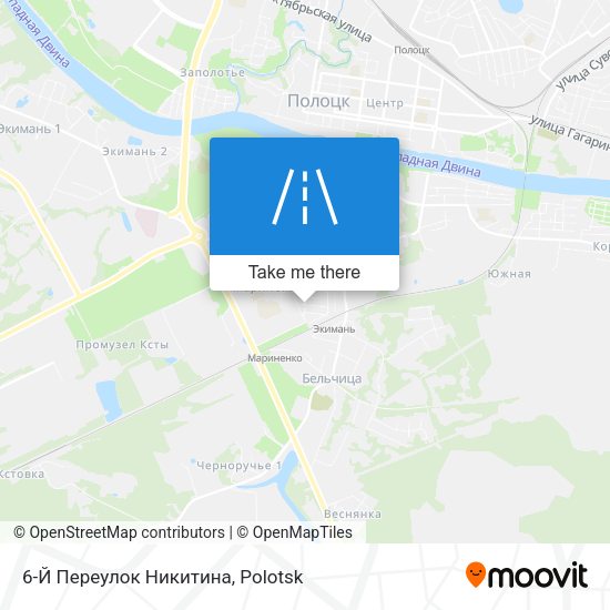 6-Й Переулок Никитина map