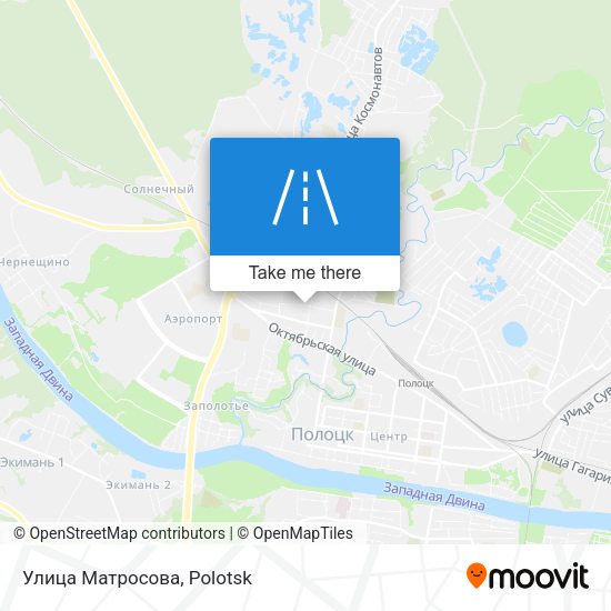 Улица Матросова map