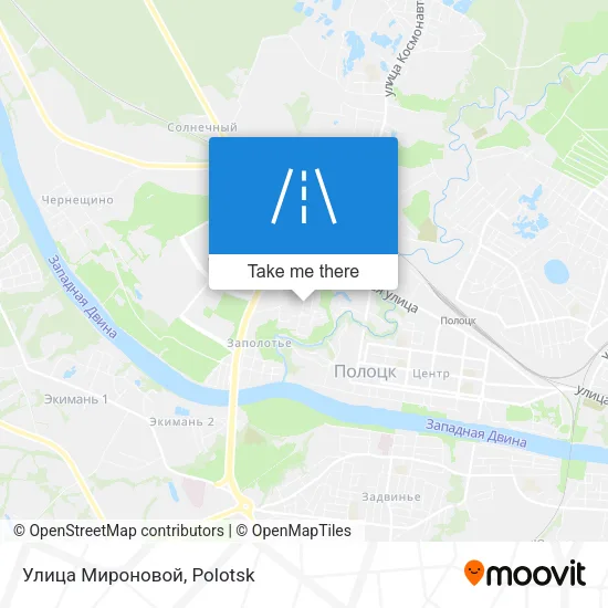 Улица Мироновой map