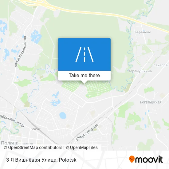 3-Я Вишнёвая Улица map