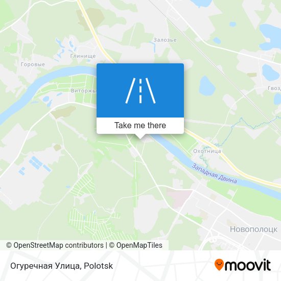 Огуречная Улица map