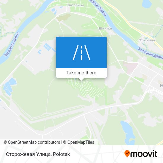 Сторожевая Улица map